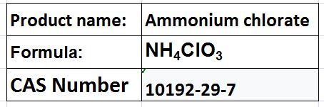chlorates