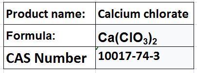 chlorates