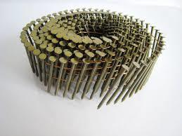 Wire coil nail