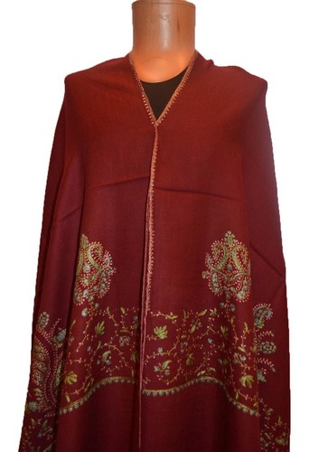 Woolen Sozni Palla Ladies Shawls Manufacturer, Exporter