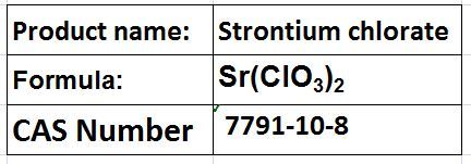 Strontium chlorate