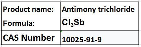 Antimony trichloride