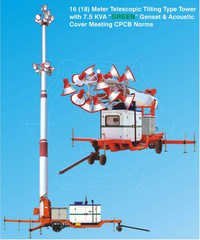 16 (18) Meter Mobile Telescopic Tilting Type Tower