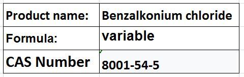 Benzalkonium chloride