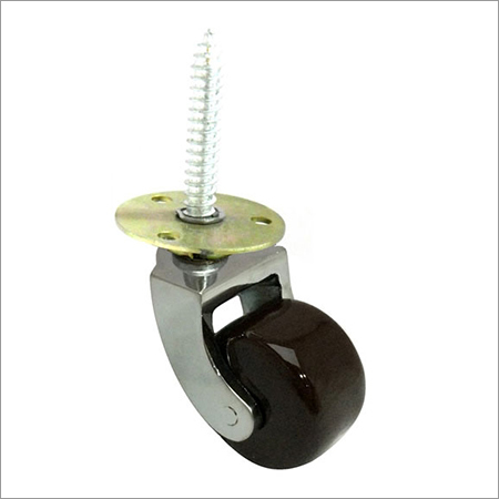 Brown Ceramic Wheel Castor