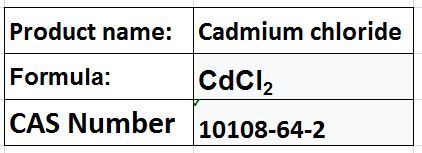 Cadmium chloride