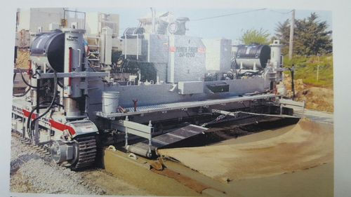 Slip Form Paver On Rental