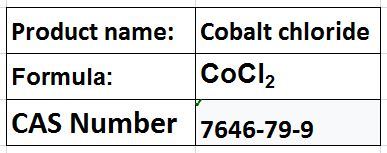 Cobalt chloride