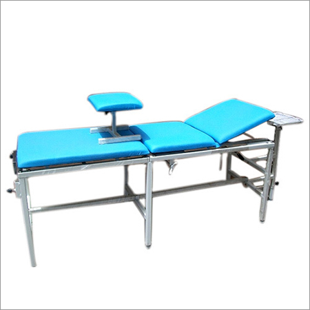 Traction Table - Fiber Build, Three Section Design | Adjustable Head & Elevating Foot for Superior Lumbar Pain Relief
