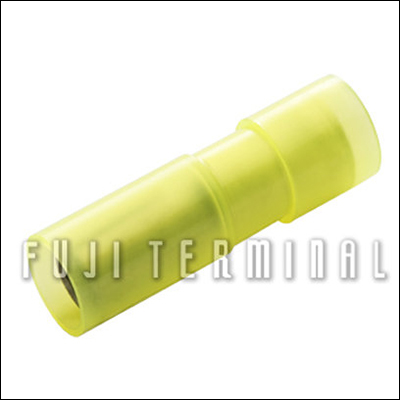 Nylon fully insulated receptacle disconnectors with easy-entry reinforce sleeve