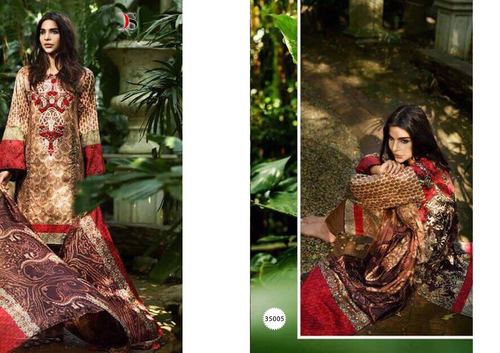 Exclusive Fancy Salwar Kameez Suit - Pure Pashmina With Embroidery, Pashmina 2.70 Meter Dupatta, Full Sleeves, Breathable & Washable