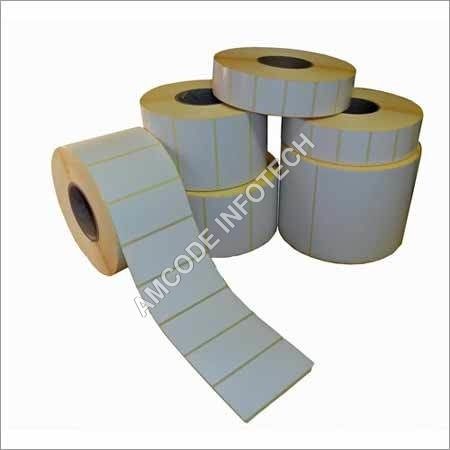 White Plain Barcode Labels