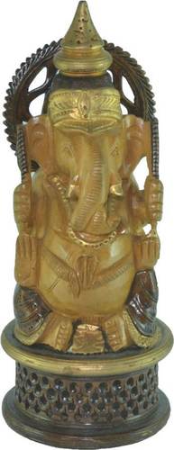 Wooden Beautiful Ganesha Statue