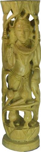 Wooden Beautiful God Figure