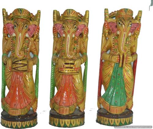 Beautiful Wooden Statues For Home Decoration