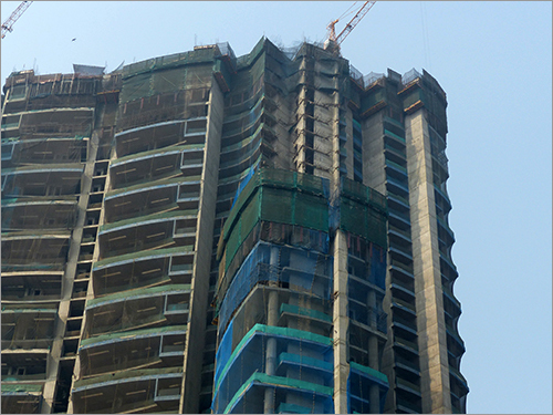 Scaffolding Net - High-Tensile Polyethylene, Customizable Dimensions, Green Color | Weather Resistant, Easy Installation, High Strength, Durable, Debris Prevention, UV Resistant