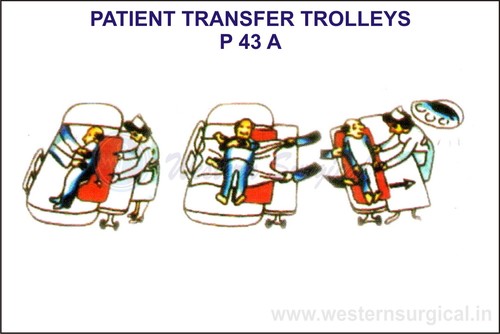रोगी स्थानांतरण ट्रॉली