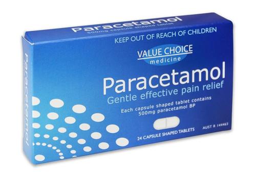 Paracetamol - 500mg Tablet, GMP Compliant | Effective Relief, Fever Reduction, Gentle Action, Pain Relief, Blister Pack of 20 Tablets