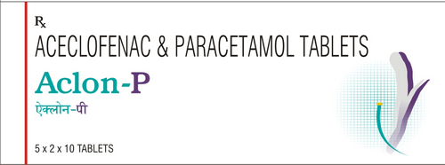 Aceclofenac-Paracetamol-Tablets
