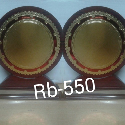 Round Wooden Trophy