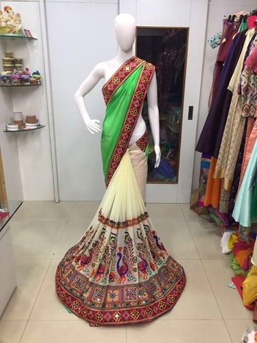 Latest Designer Fancy Saree - Georgette Fabric