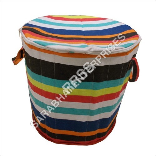 STORAGE - POP UP FABRIC STORAGE / SHAPE - ROUND