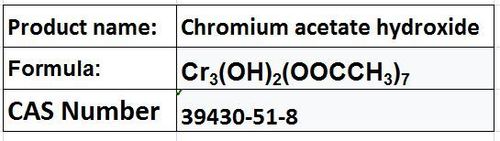 Chromium acetate hydroxide