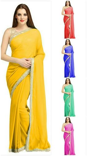 GEORGETTE PARTY WEAR SAREE