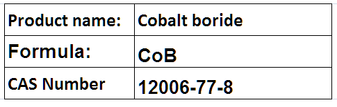 Cobalt boride