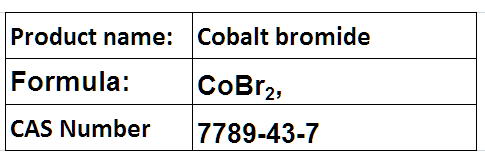 Cobalt Bromide - Red Solid, CoBr2 | Catalyst, Water Soluble, Mildly Toxic