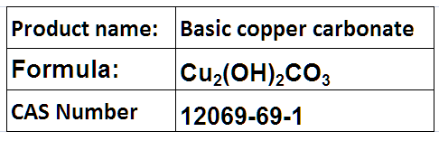 Basic copper carbonate
