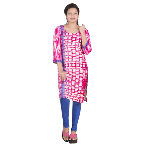 Printed Rayon Kurti