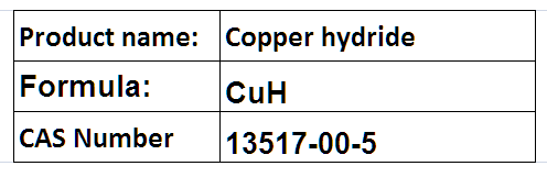 Copper hydride