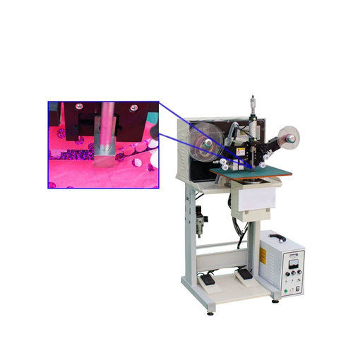 Semi Auto Ultrasonic Rhinestone Fixing Machine