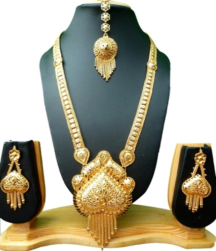 Golden Wedding Copper Gold Plated Necklace