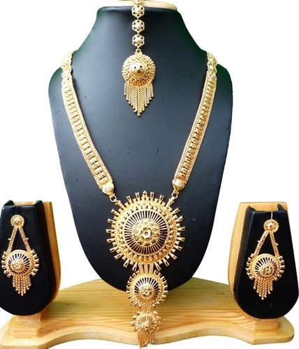 Wedding Copper Gold Plated Necklace