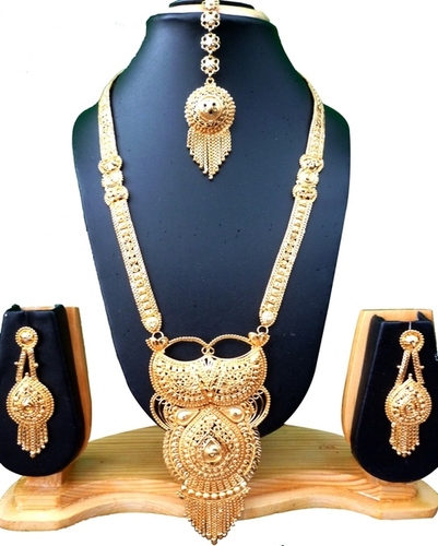 Golden Wedding Copper Gold Plated Necklace
