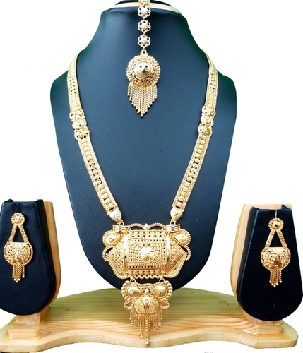 Golden Wedding Copper Gold Plated Necklace