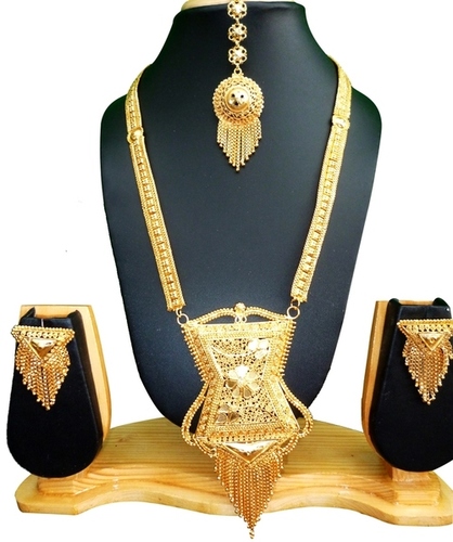 Golden Wedding Copper Gold Plated Necklace