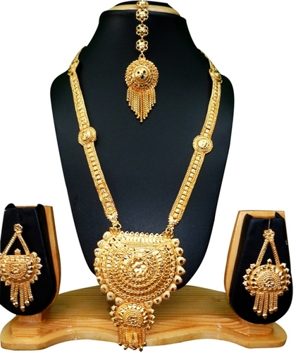 Golden Wedding Copper Gold Plated Necklace