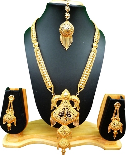 Golden Wedding Copper Gold Plated Necklace