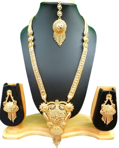 Golden Wedding Copper Gold Plated Necklace