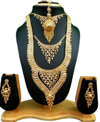 Golden Wedding Copper Gold Plated Necklace