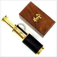 Brass Pullout Telescope