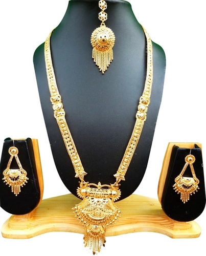 Golden Wedding Copper Gold Plated Necklace