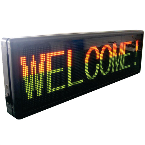 Led Moving Display Signages (Indoor)
