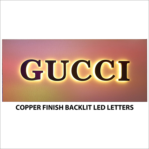 Gucci Led Backlit Letters