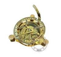 Nautical Brass Sundial Compass