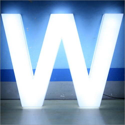 Acrylic Letter W