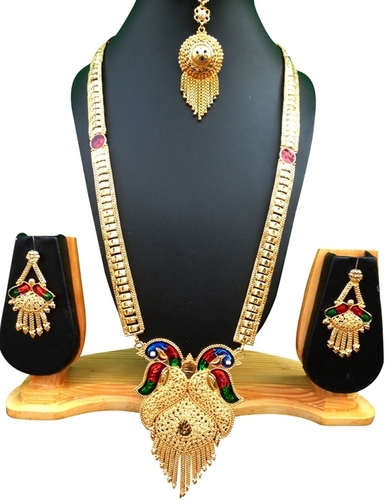Wedding Copper Gold Plated Necklace